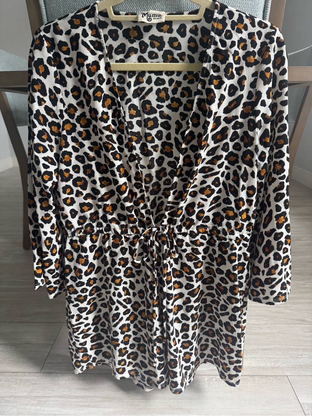 Show Me Your Mumu adorable romper! like  new! perfect for animal print lovers